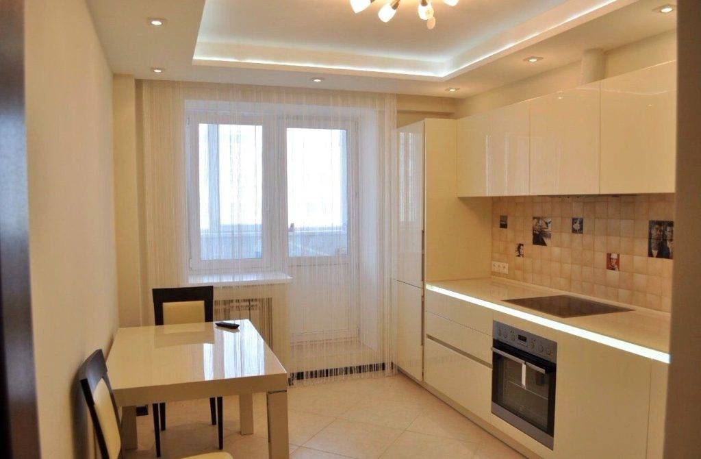 Натяжной потолок на кухне — 120 фото вариантов дизайна