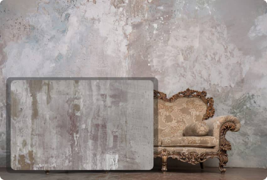 Этапы нанесения декоративной штукатурки decorazza seta