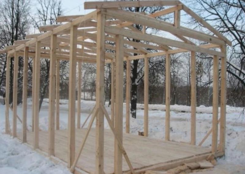 Гараж из дерева своими руками | самоделки на все случаи жизни - notperfect.ru