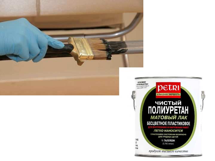Лак для металла – характеристики и разновидности