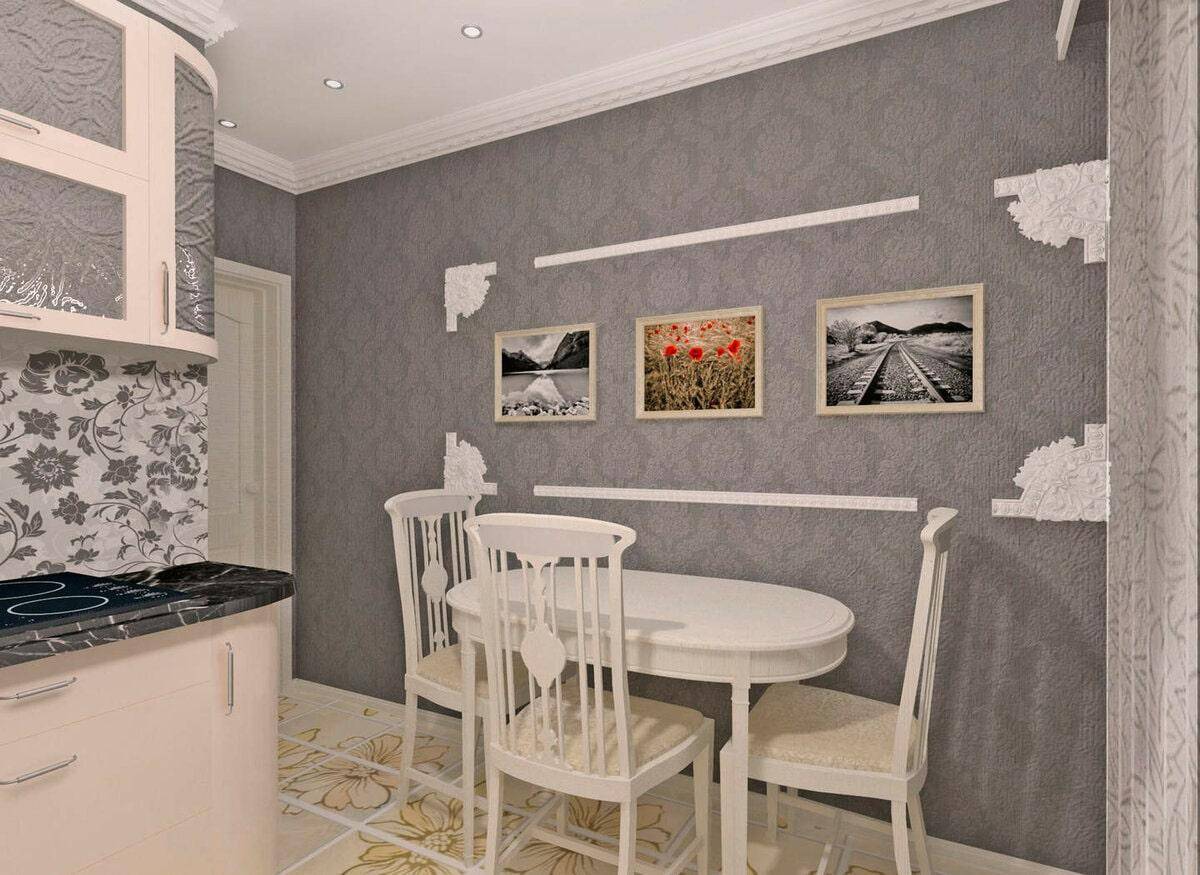 Жидкие обои в интерьере кухни, особенности, минусы и отзывы