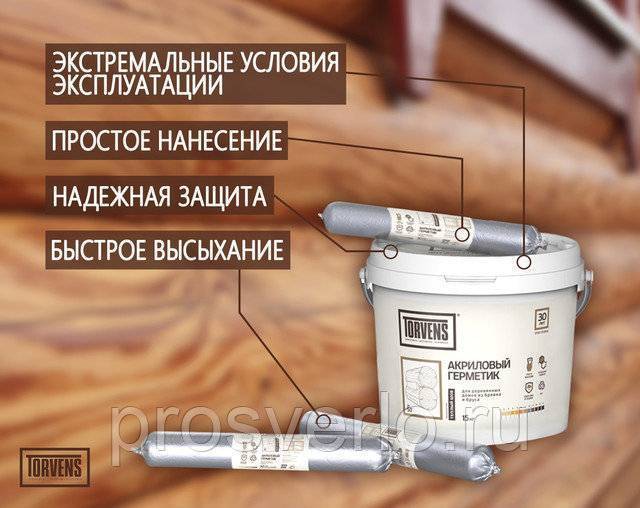 Акриловый герметик для заделки швов: виды, свойства, применение