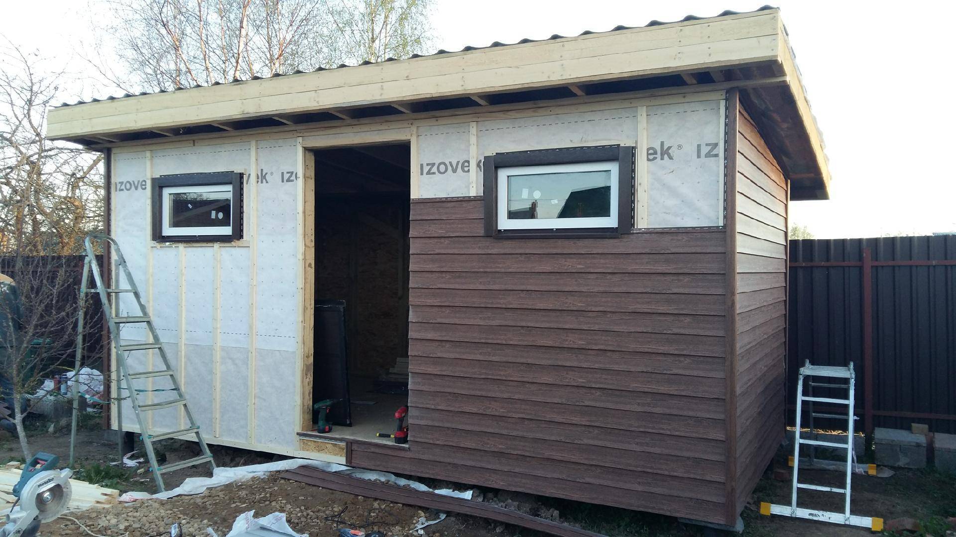 Сарай своими руками - фото инструкция, как постоить сарай: 5 видов бруса для строительства