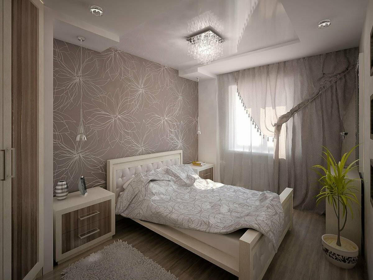 Дизайн маленькой спальни 9-10 кв.м: 5 идей и 99 фото (реальные)