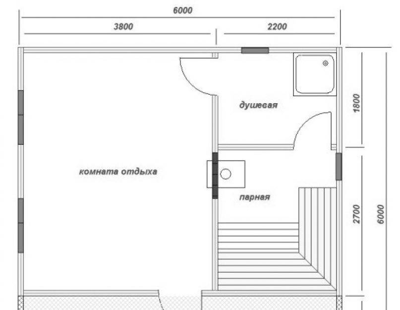 Как построить баню из кирпича — выбор проекта и материалов