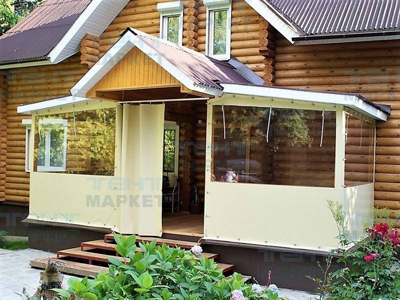Жидкие окна на веранду