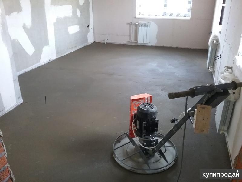 Механизированная стяжка пола: технология, плюсы и минусы способа