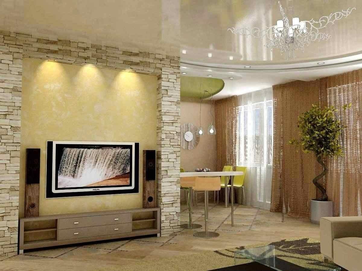Рисунок декоративным камнем: фото и сочетание материалов на стенах