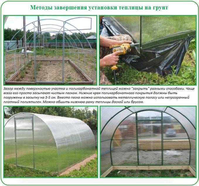 Как сделать фундамент для теплицы — выбор конструкции и пошаговая технология сооружения