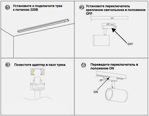 Как подключить точечные светильники: параллельное, последовательное соединение, последовательность работ