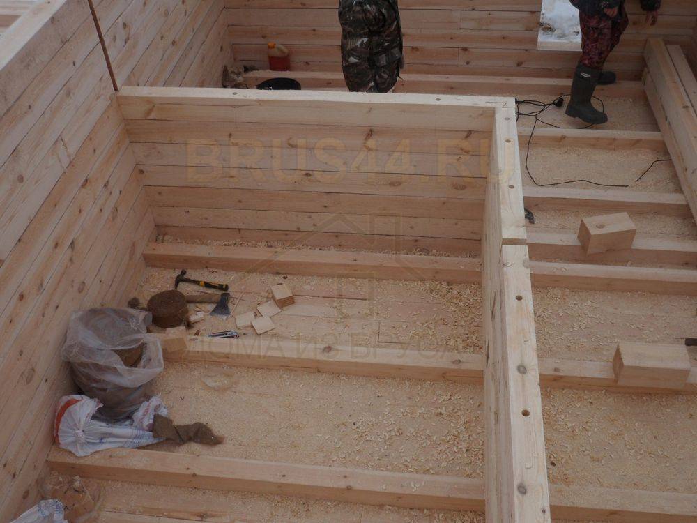 Использование нагелей в строительстве деревянных домов