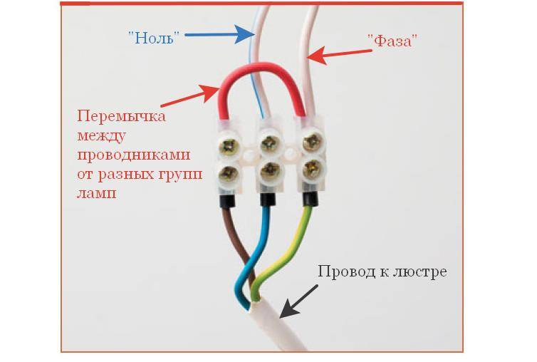 Как подключить люстру к двухклавишному выключателю - схемы и инструкция - строительство и ремонт