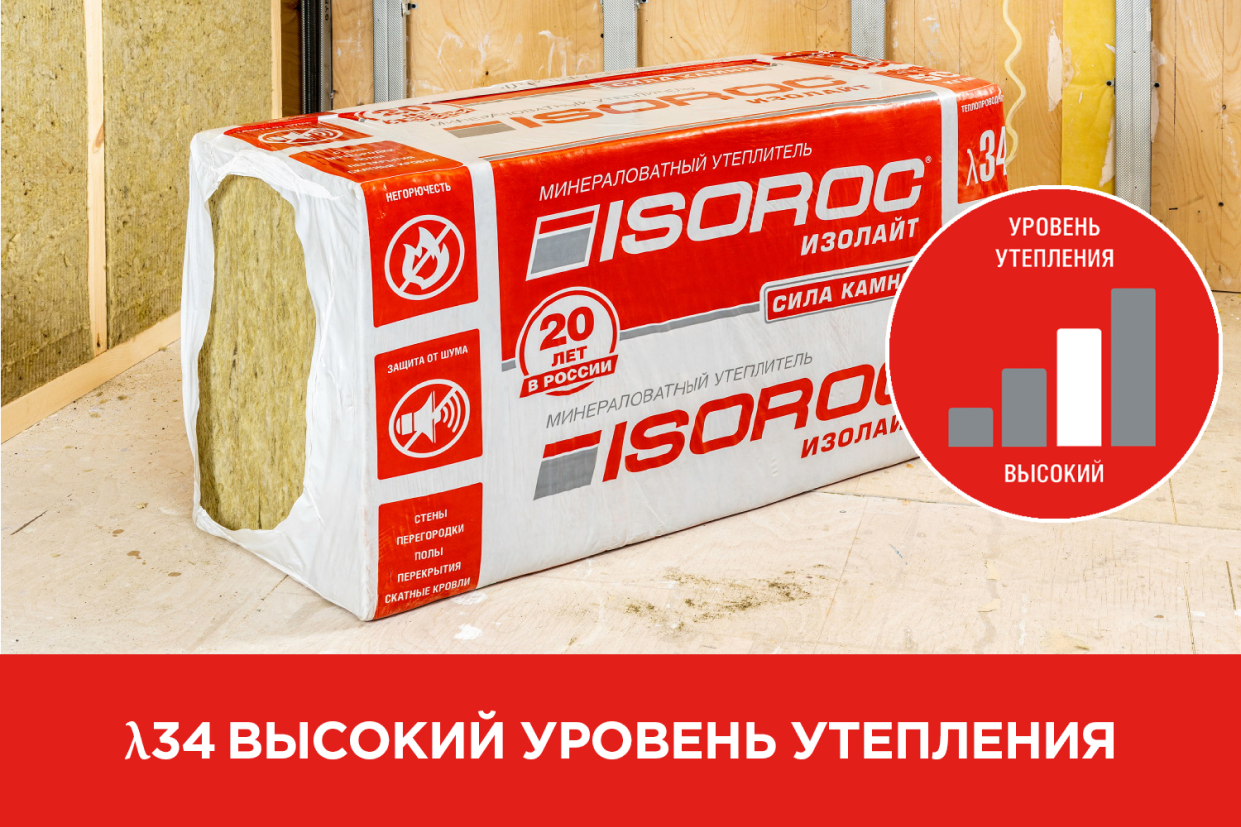 Обзор утеплителя изорок (isorock): характеристики, отзывы