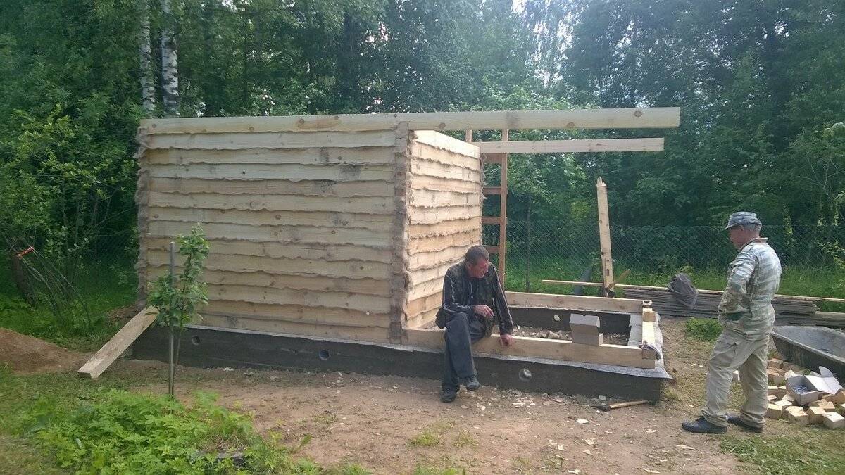 Дом из бруса своими руками - строительство от а до я!