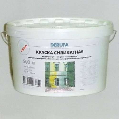Силикатная краска, состав и правила нанесения