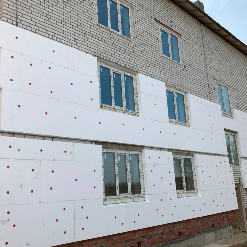 Отделка фасада пенопластом: Преимущества и недостатки - Технология отделки и Фото