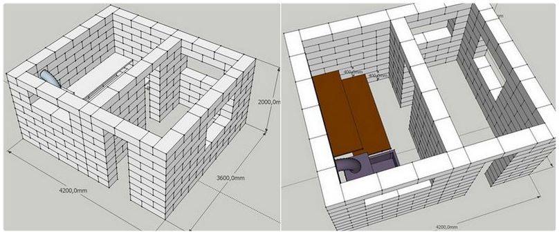 Баня из керамзитобетонных блоков: плюсы и минусы, этапы строительства