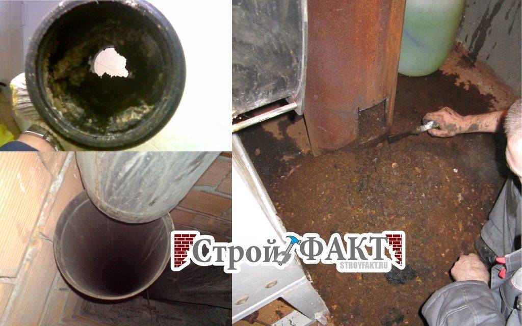 Как очистить дымоход своими руками? все доступные способы и варианты