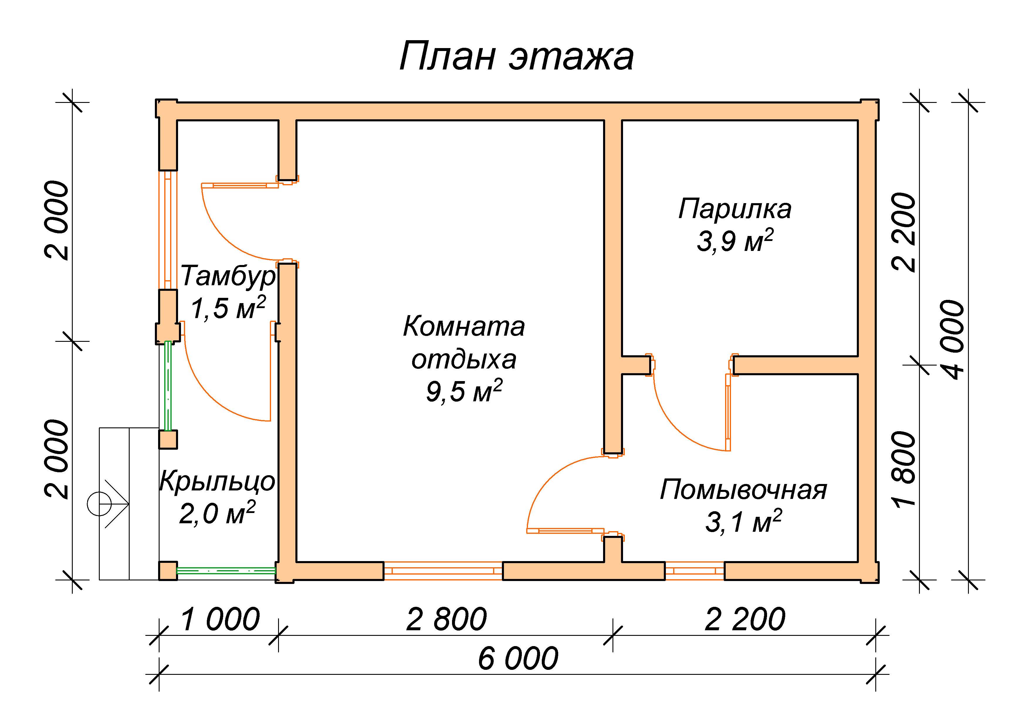 Проект бани 6 на 6, дом-баня 8 на 8, 6х8; 6х9; 6х10; 6х12