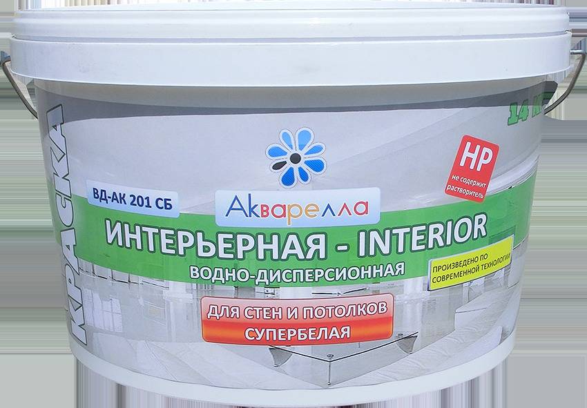 Водно дисперсионная краска: основные виды и технические характеристики
