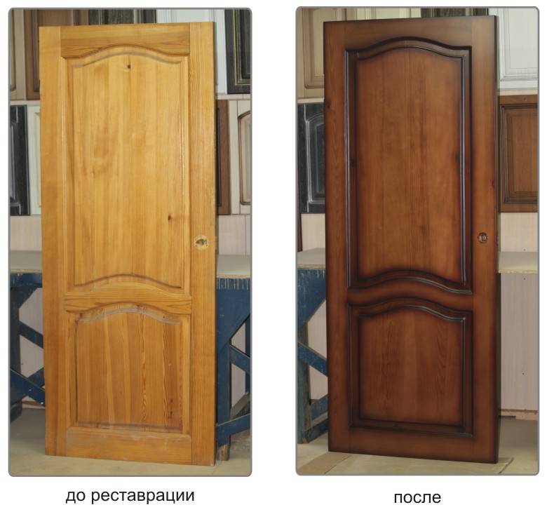 Реставрация старых межкомнатных дверей своими руками – лучшие способы
