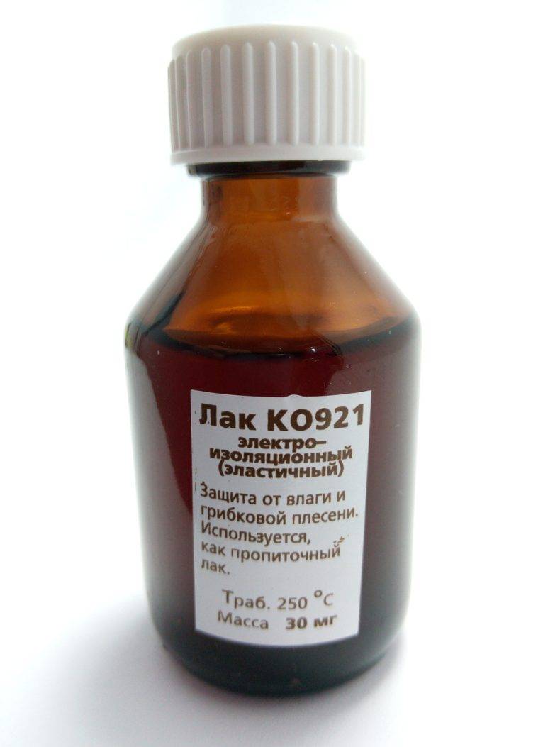 Использование и свойства электроизоляционных лаков ко-921, ко-916 и их разновидностей - изысканный ремонт