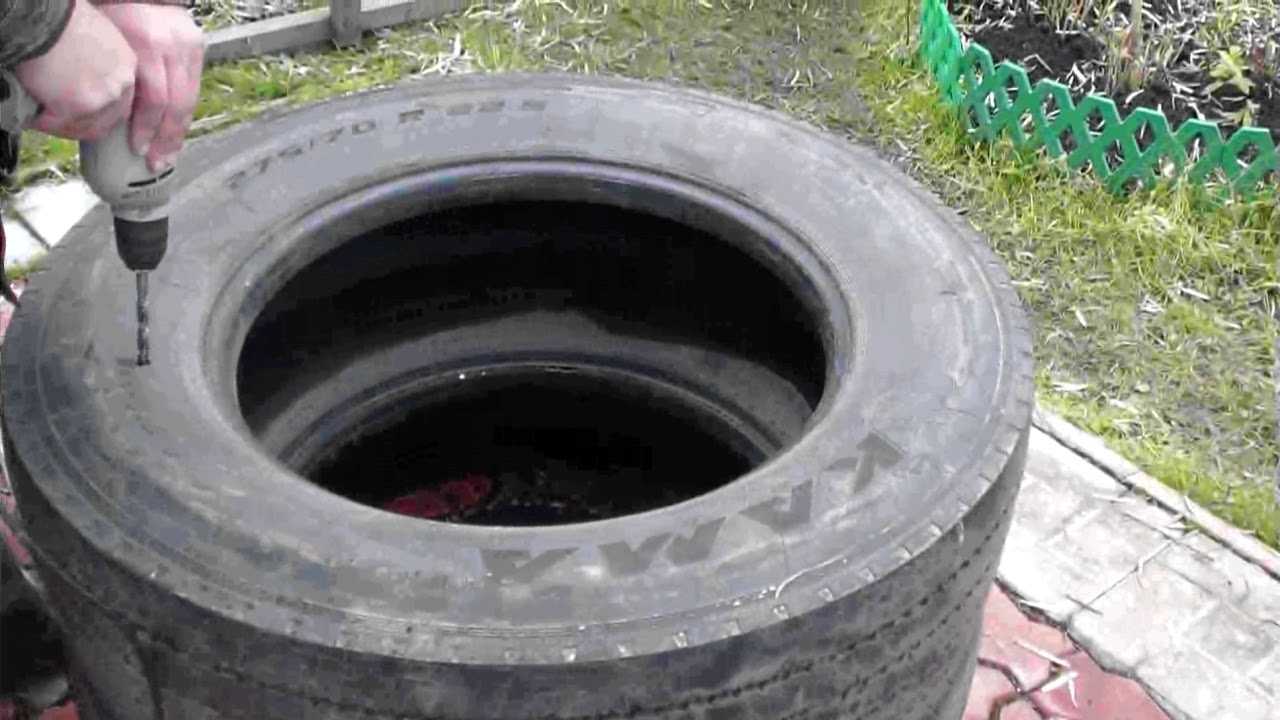 Канализация из покрышек: глубина ямы, как выкопать правильно?