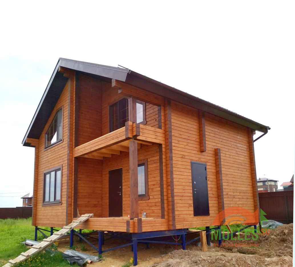 Дома из сухого профилированного бруса камерной сушки