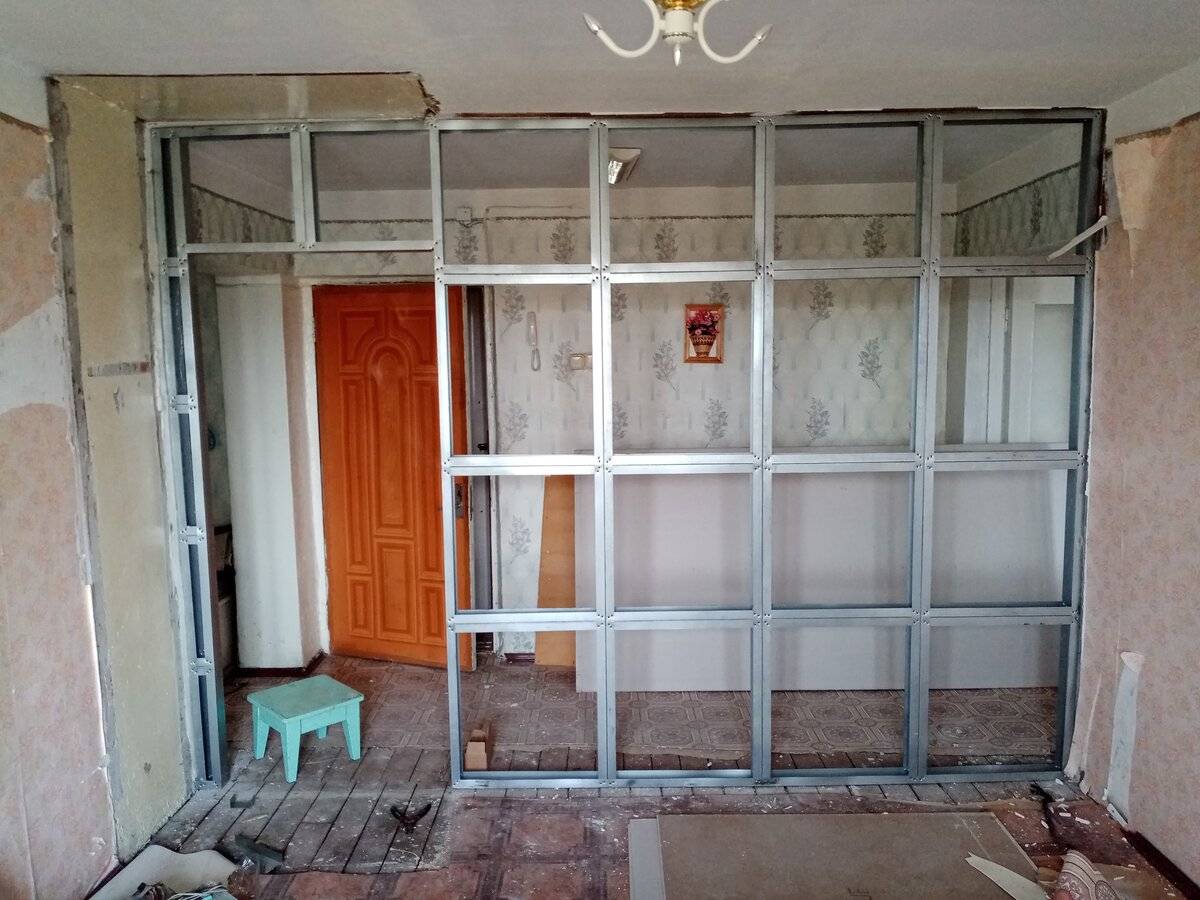 Как сделать перегородку из гипсокартона своими руками (пошаговая инструкция)