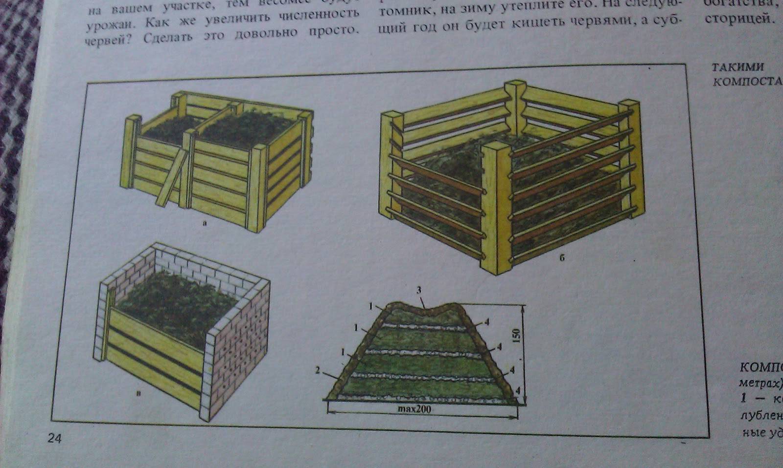 Компостная яма: варианты изготовления, правила заполнения + подробные инструкции