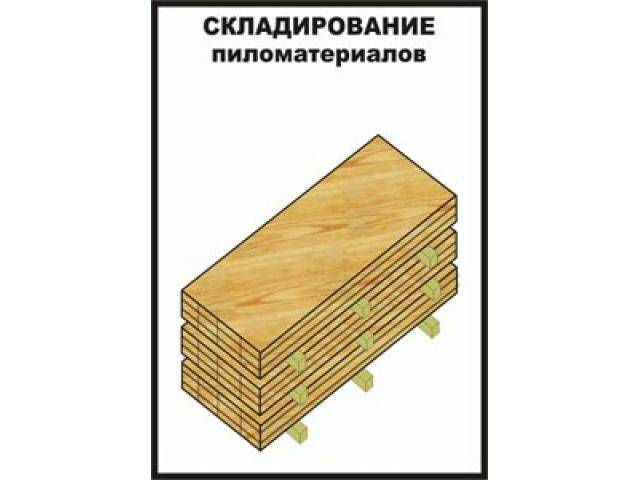 Сушка и хранение древесины