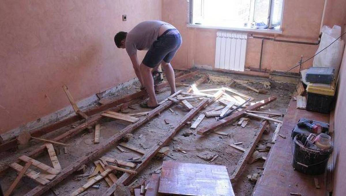 Замена полов в квартире от а до я