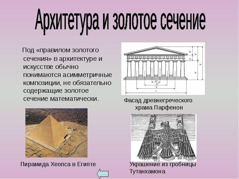 Золотое сечение для дизайна и жизни
