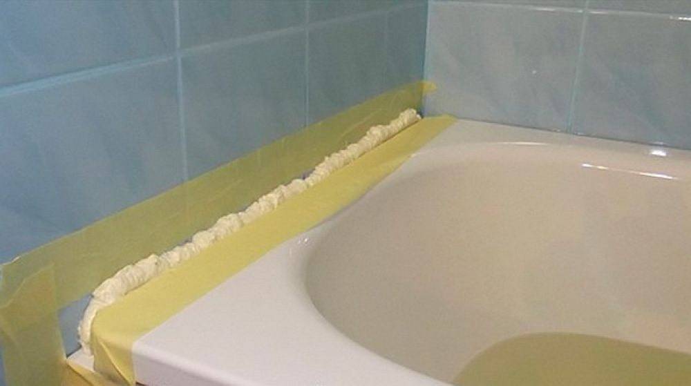 Чем заделать щель между акриловой ванной и стеной из плитки. герметизация стыка между акриловой ванной и стеной | идеи дизайна интерьера