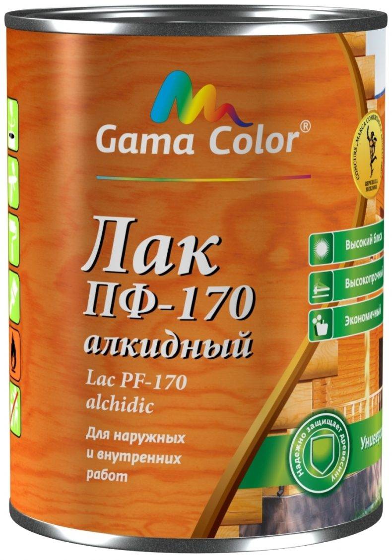 Характеристики и особенности нанесения лака пф-170