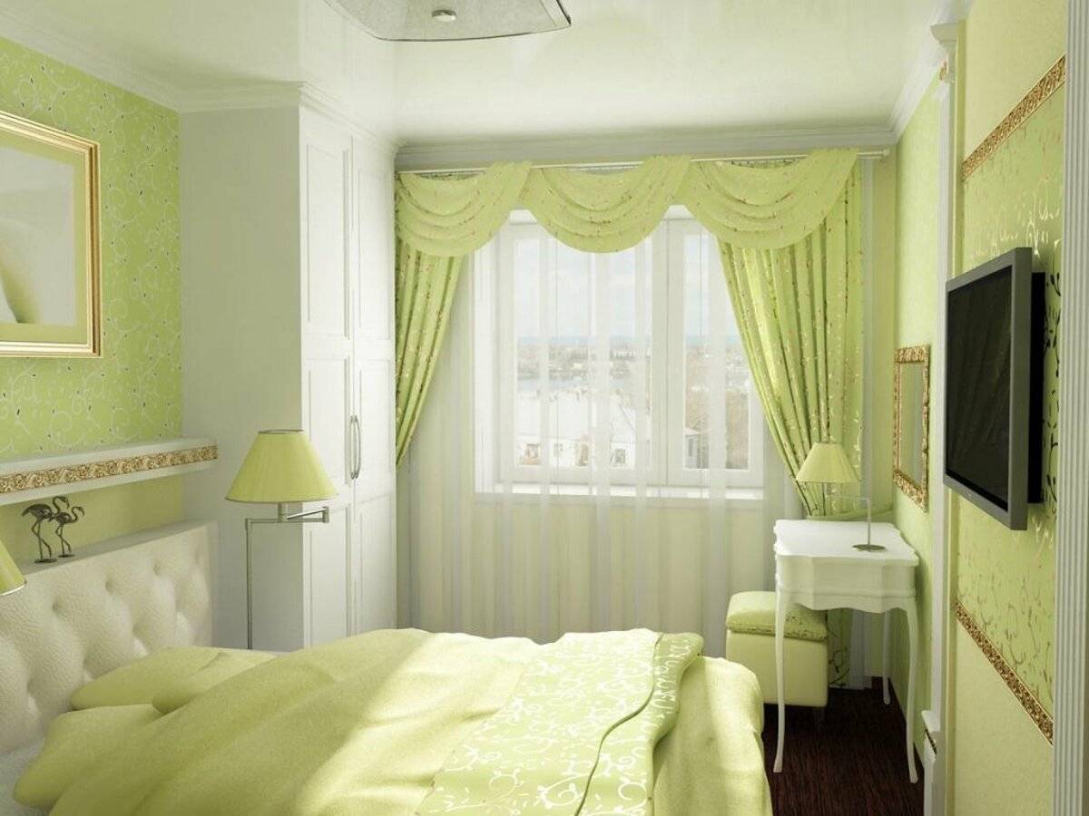 Спальня 9 кв. м.: фото дизайна самых современных идей для маленькой комнаты