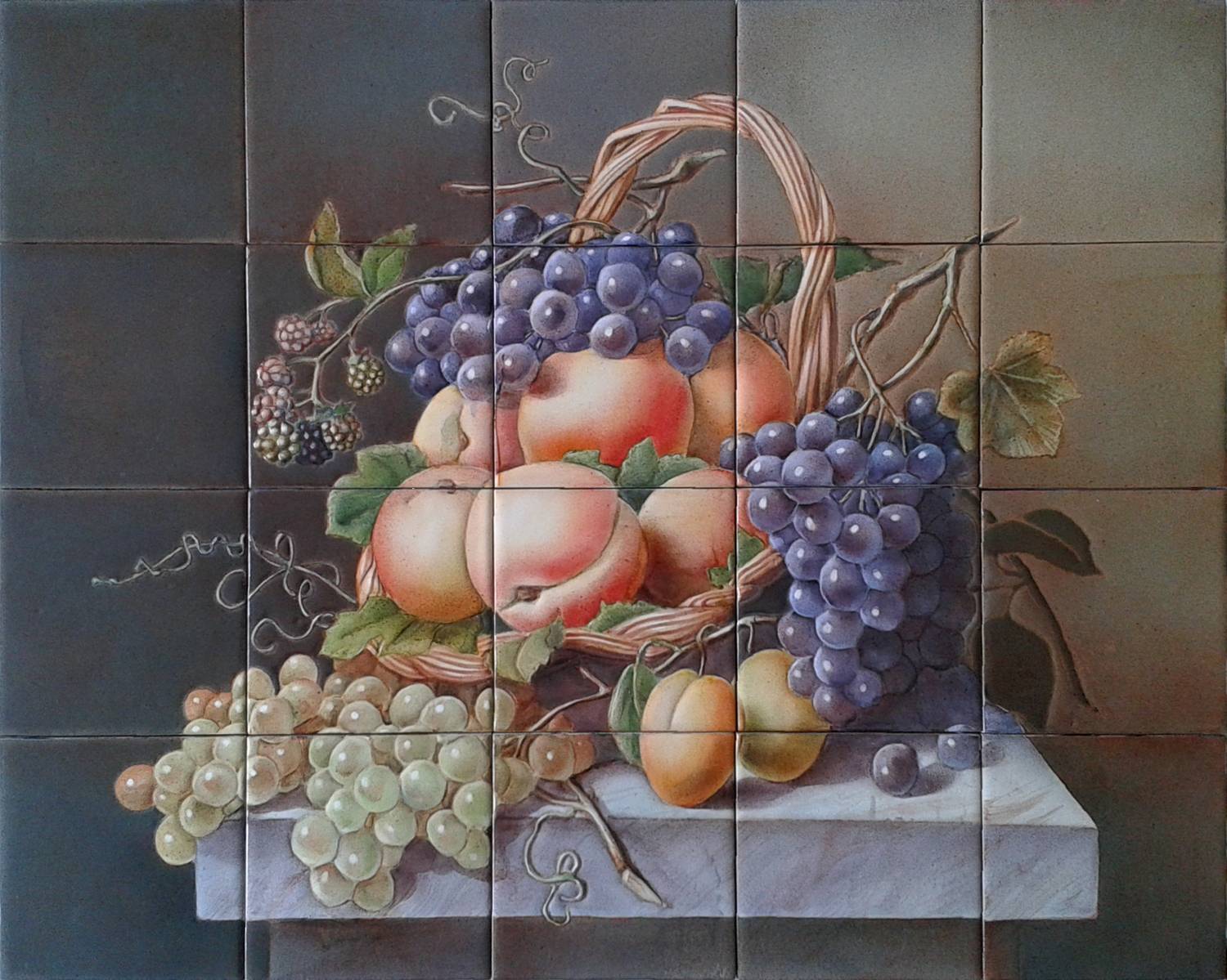 Мозаика для кухни на фартук, черная мозаичная плитка на стену - 31 фото