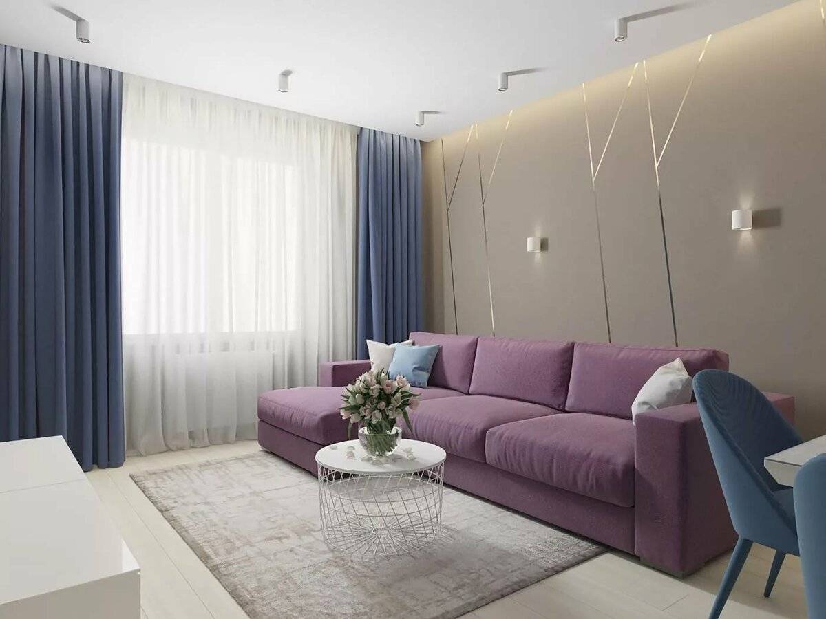 Комбинирование обоев в интерьере: 7 правил и 105 реальных фото