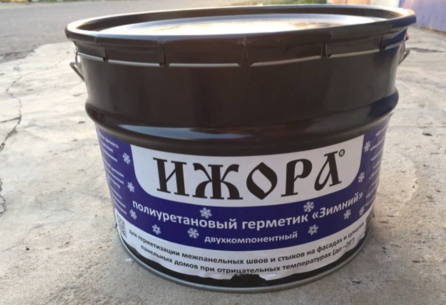 Морозостойкие и водостойкие герметики для наружных работ