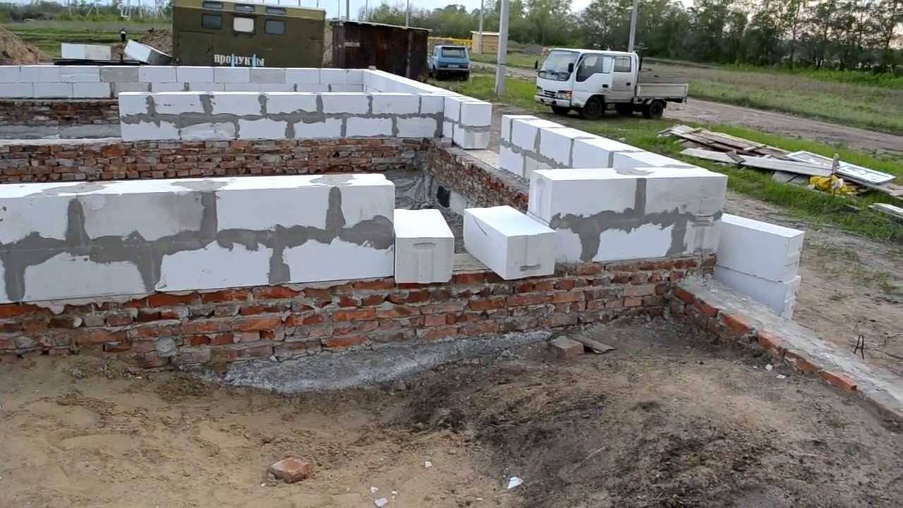 Строительство дома из пенобетона (пеноблоков) – пошаговая инструкция от а до я