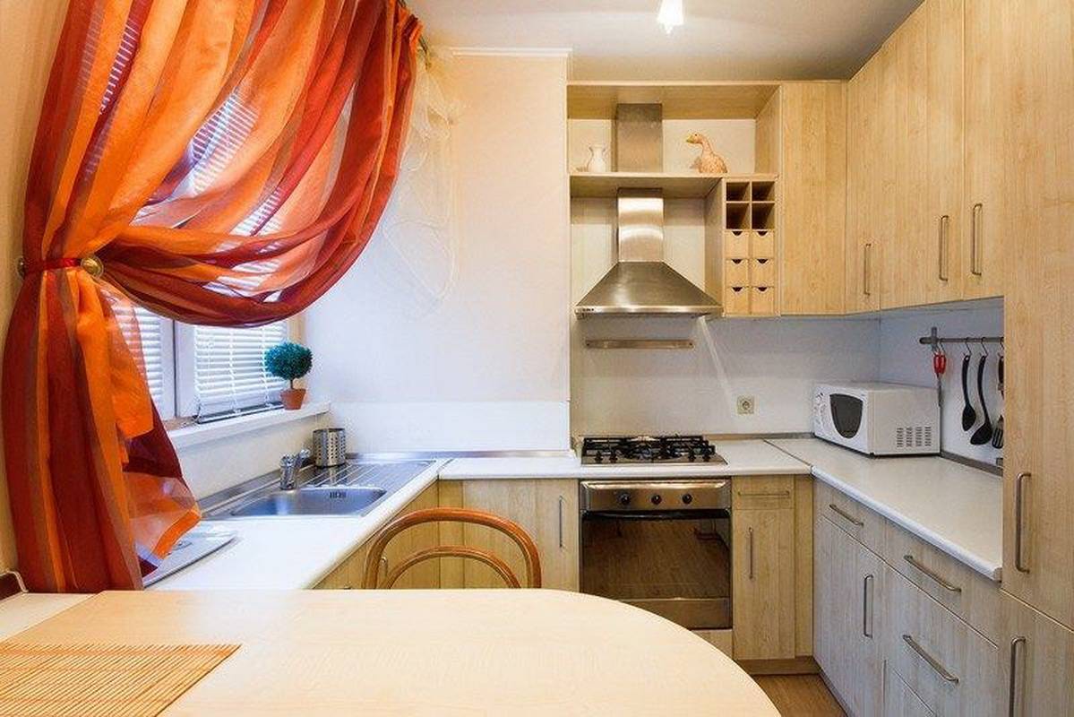Дизайн кухни в хрущевке – 13 практических решений и 90 фото [2019]