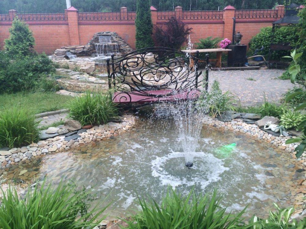 Фонтан своими руками на даче: яркий акцент в дизайне