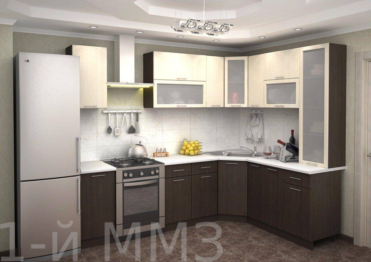 Кухонный гарнитур для маленькой кухни: самые практичные примеры