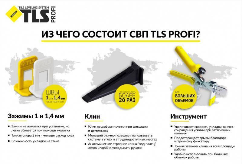 Обзор систем выравнивания плитки (свп, dls) - актуально ли?
