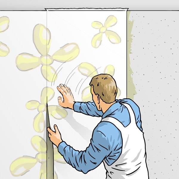 Как правильно клеить фотообои