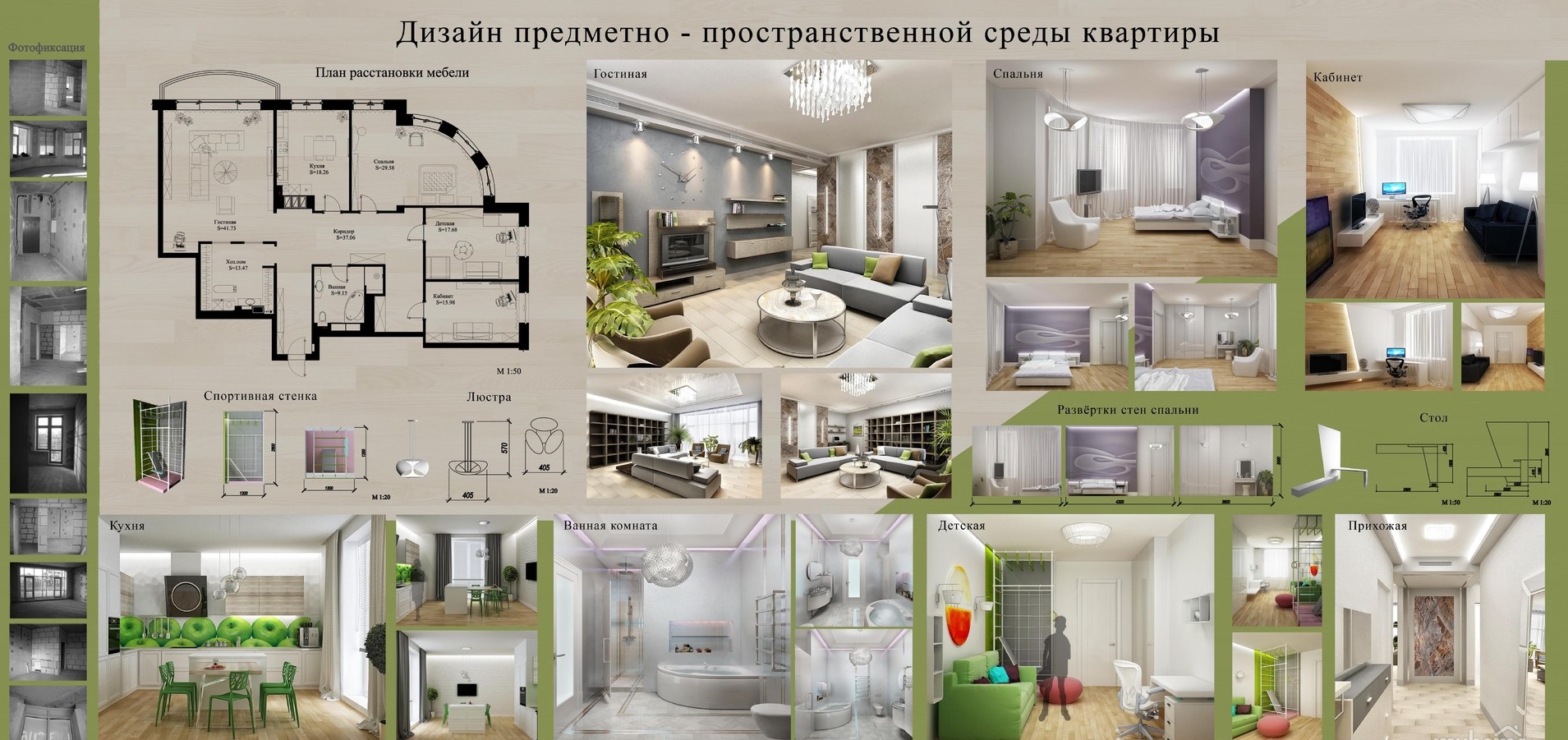 Как сделать дизайн проект квартиры  самостоятельно в 3 шага