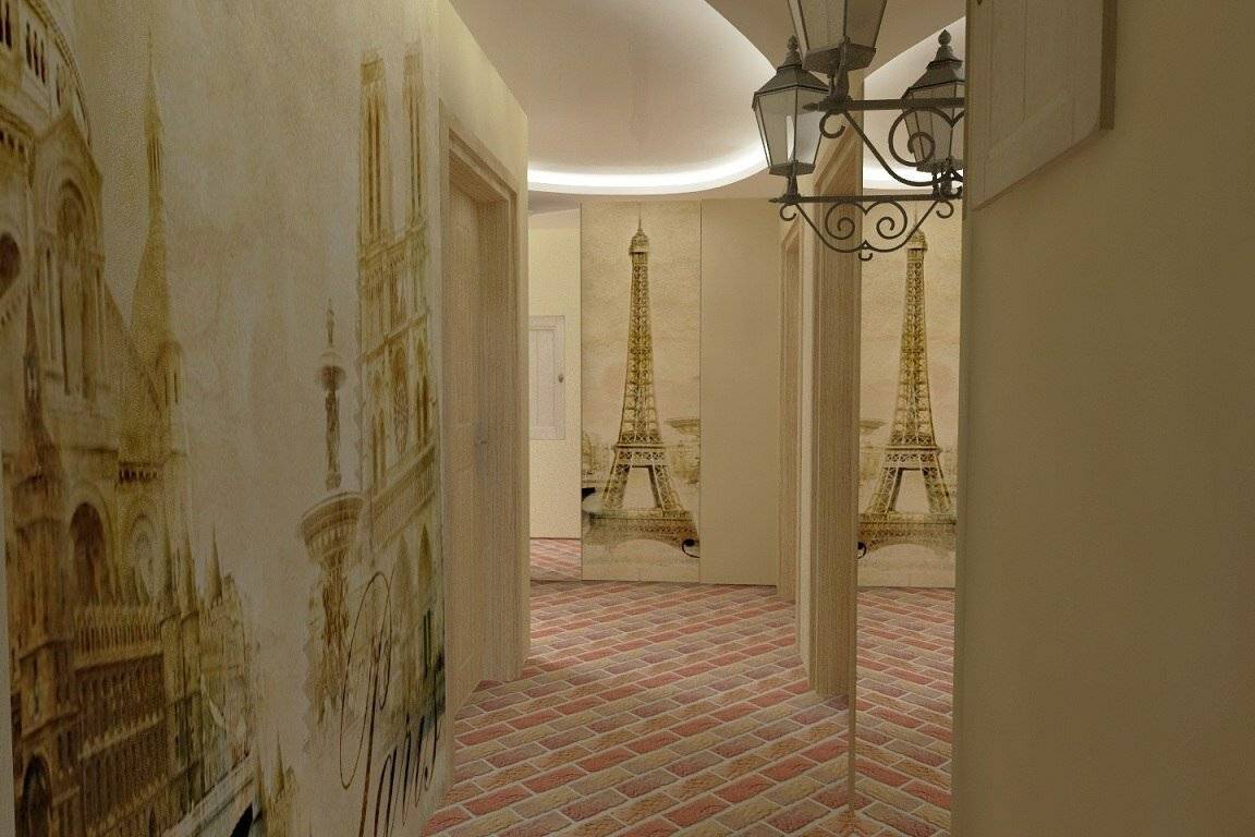 Какие Фотообои выбрать в коридоре, которые расширят пространство? Обзор