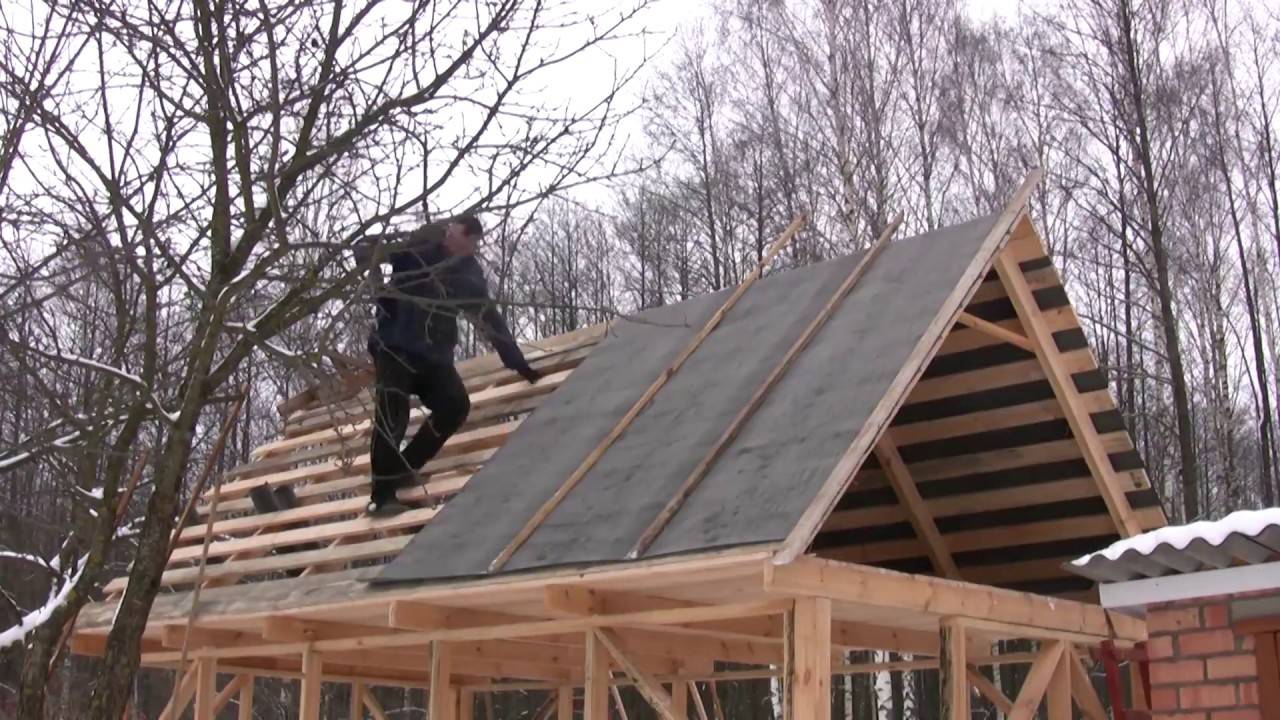 Как покрыть крышу рубероидом: советы и рекомендации