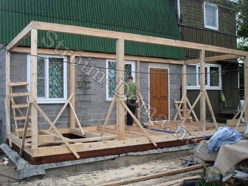 Каркасная пристройка к дому: возводим своими руками