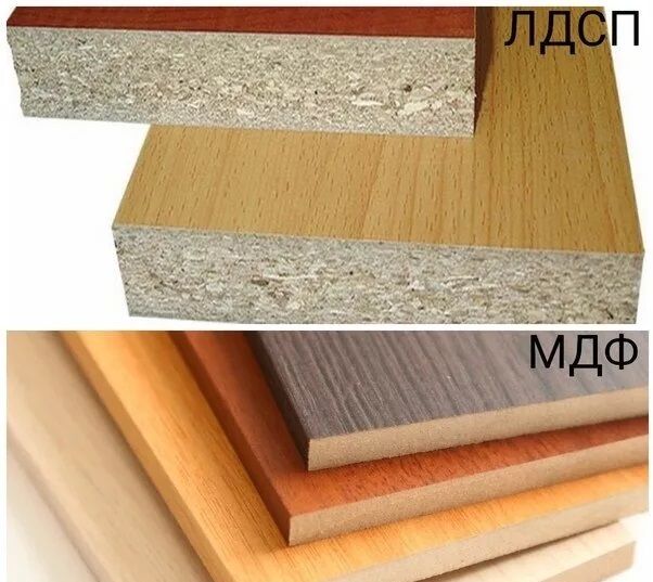 Фасады для кухни из материала мдф и лдсп: что будет лучше
